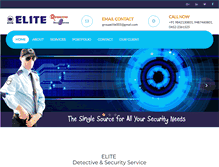 Tablet Screenshot of elitegroupsecurity.com